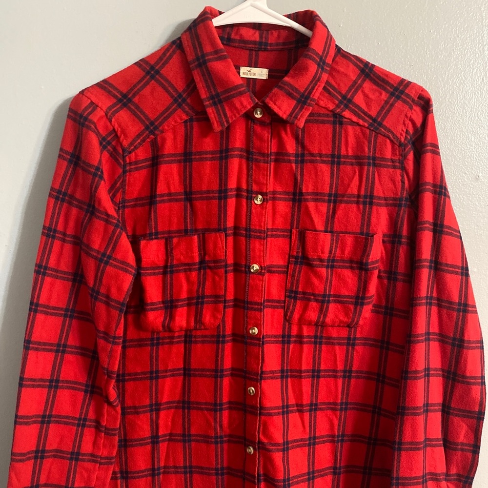 Hollister Plaid Button Down